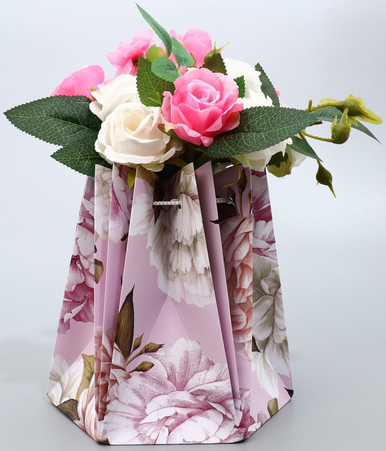 Аквабокс «Цветы», 18 х 18 х 18 см