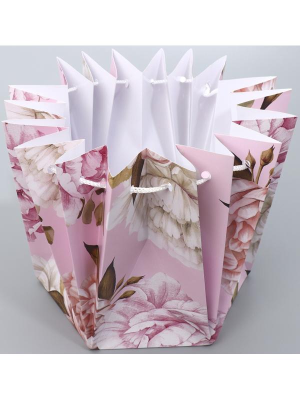 Аквабокс «Цветы», 18 х 18 х 18 см