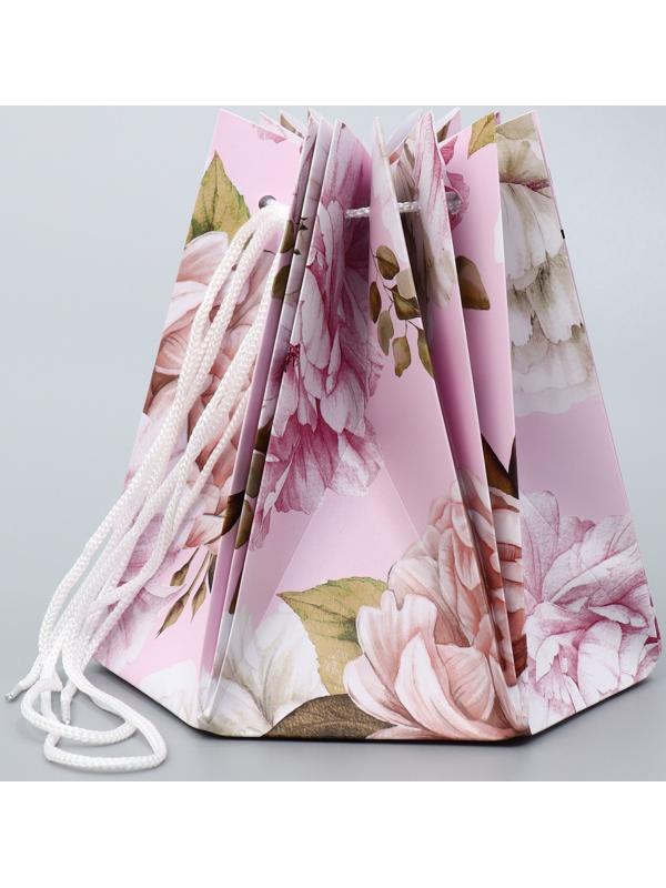 Аквабокс «Цветы», 18 х 18 х 18 см