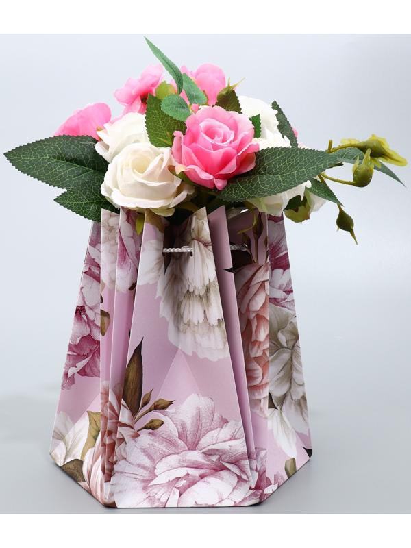 Аквабокс «Цветы», 18 х 18 х 18 см