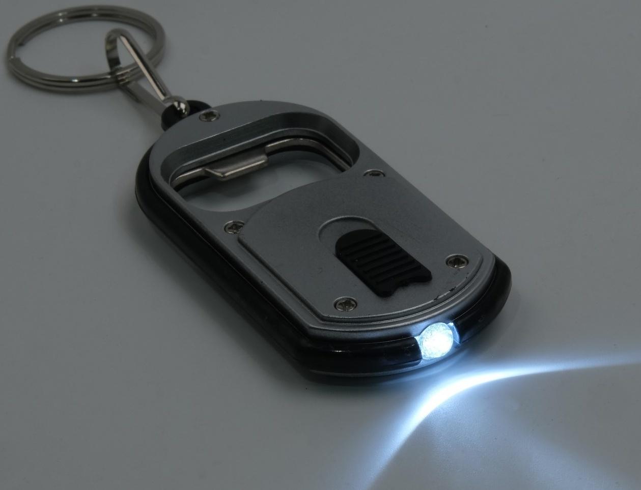 Фонарь-брелок, AG3, с открывашкой