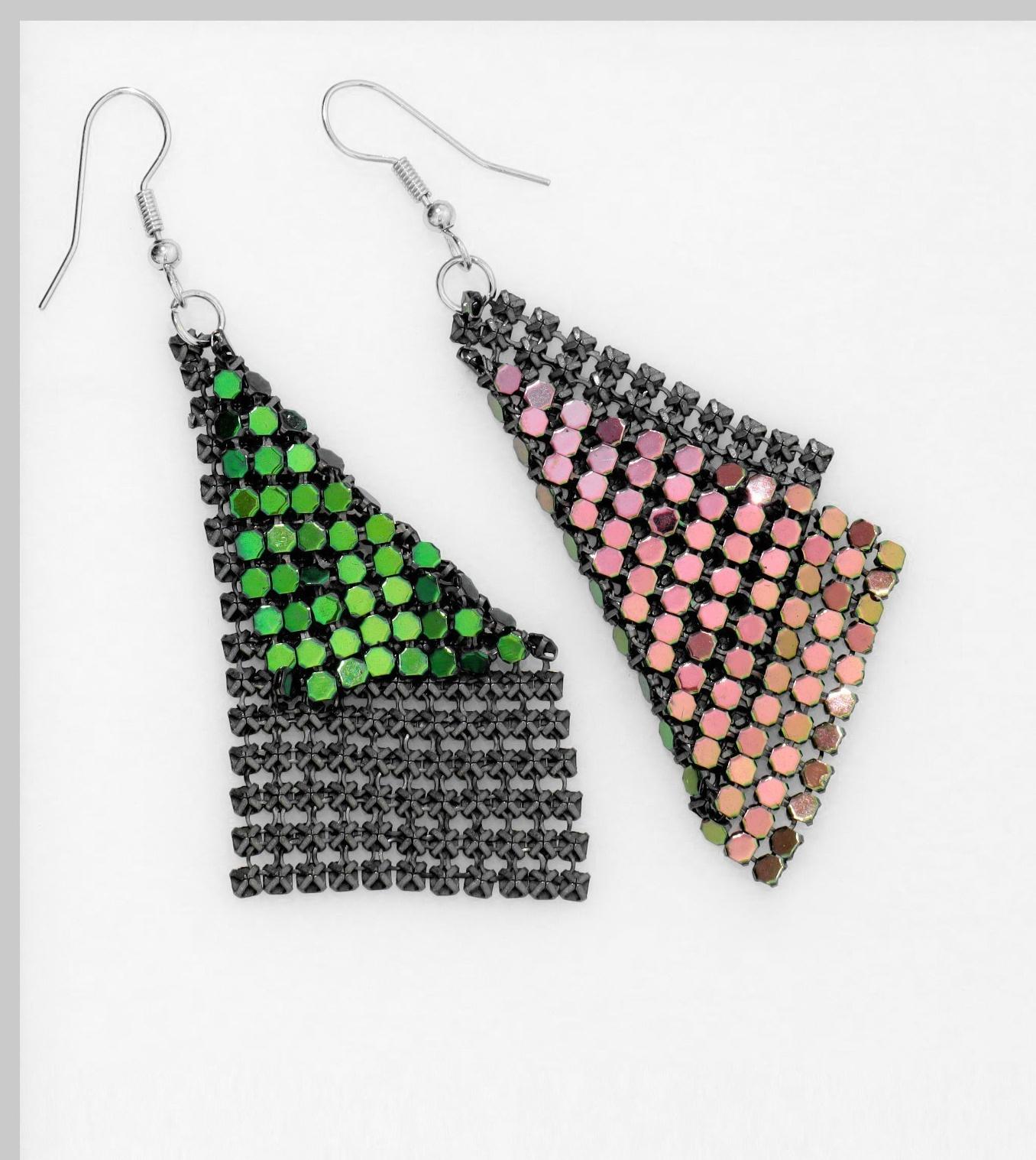 Серьги висячие 