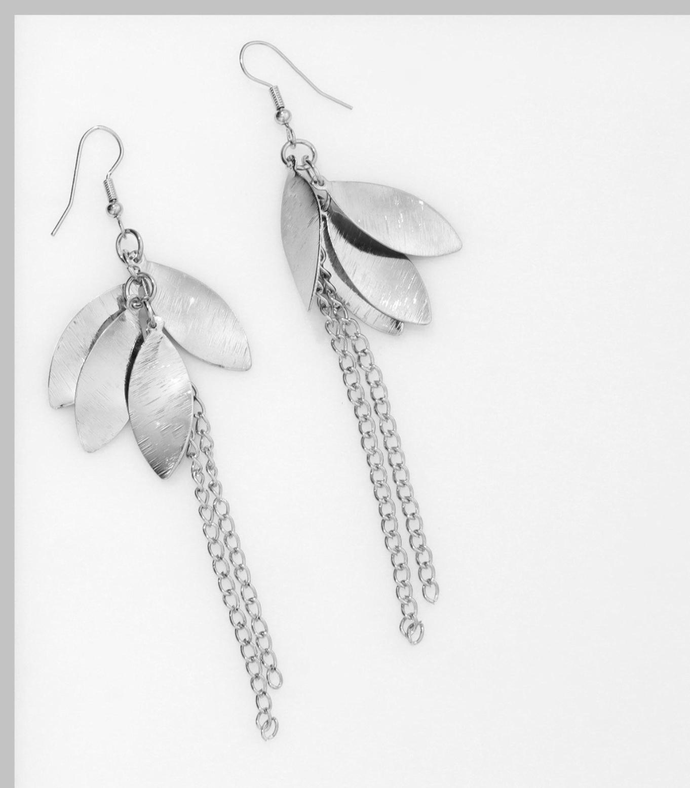 Серьги висячие 