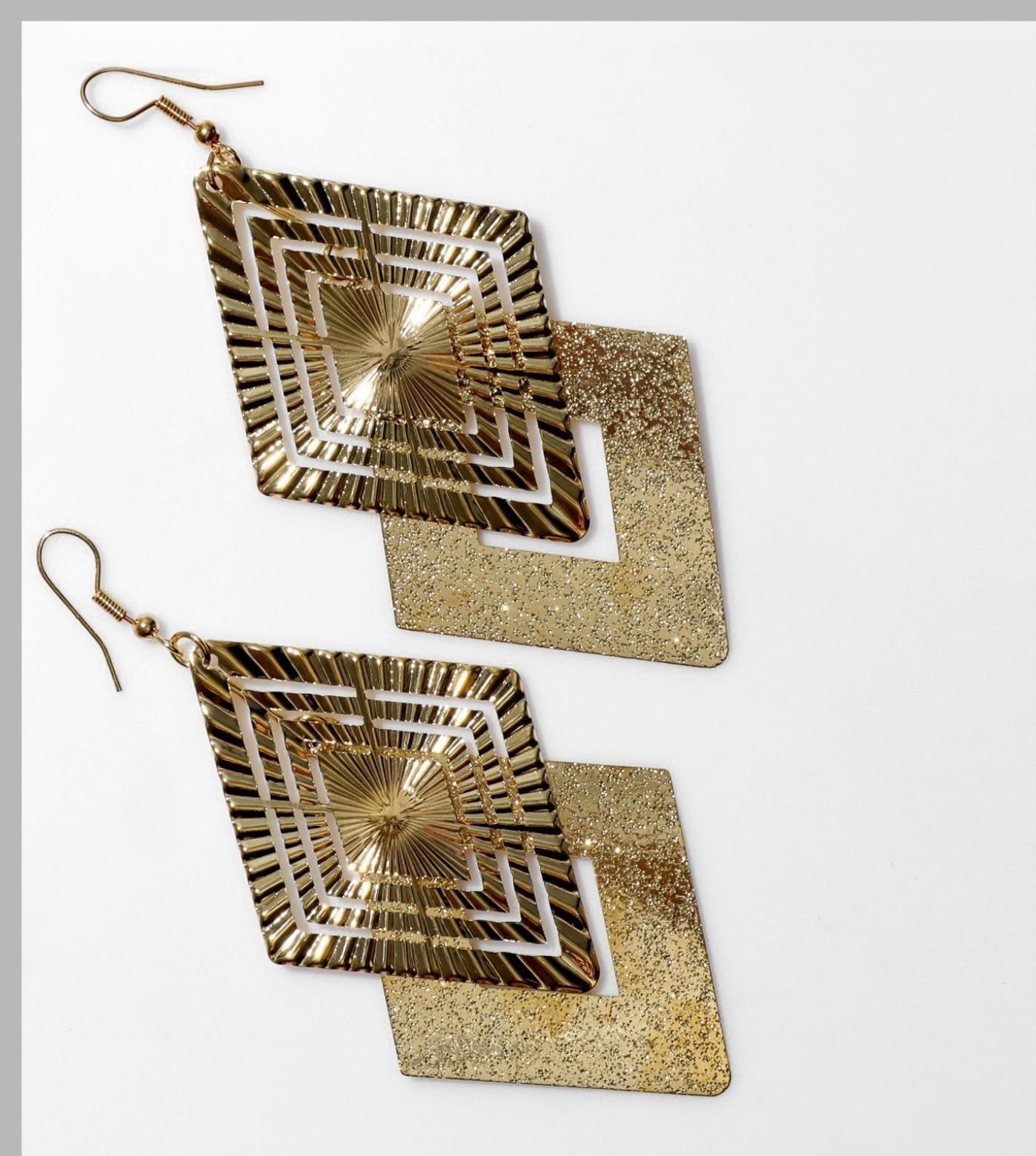 Серьги висячие 