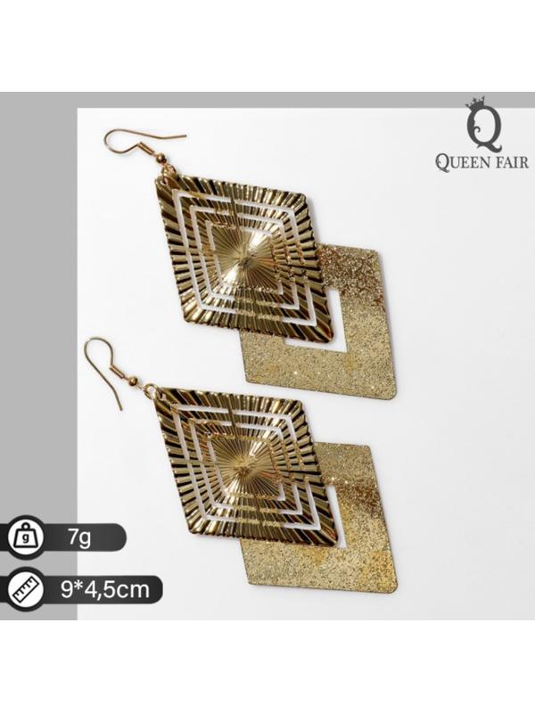 Серьги висячие 