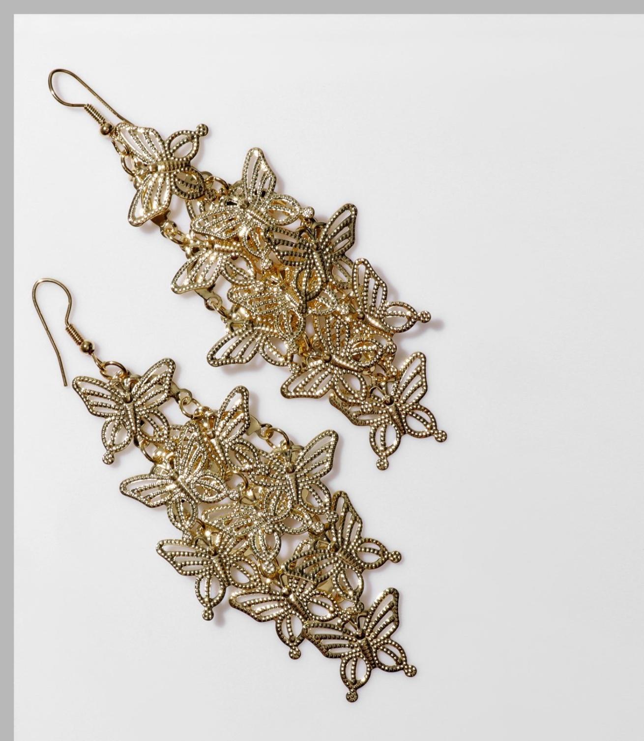 Серьги висячие 