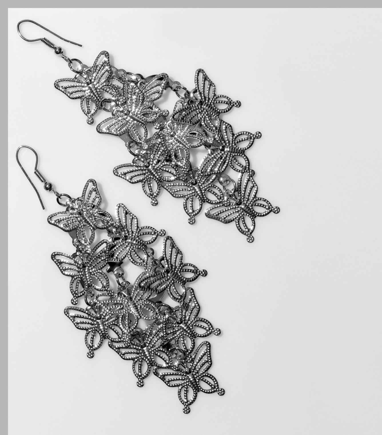 Серьги висячие 