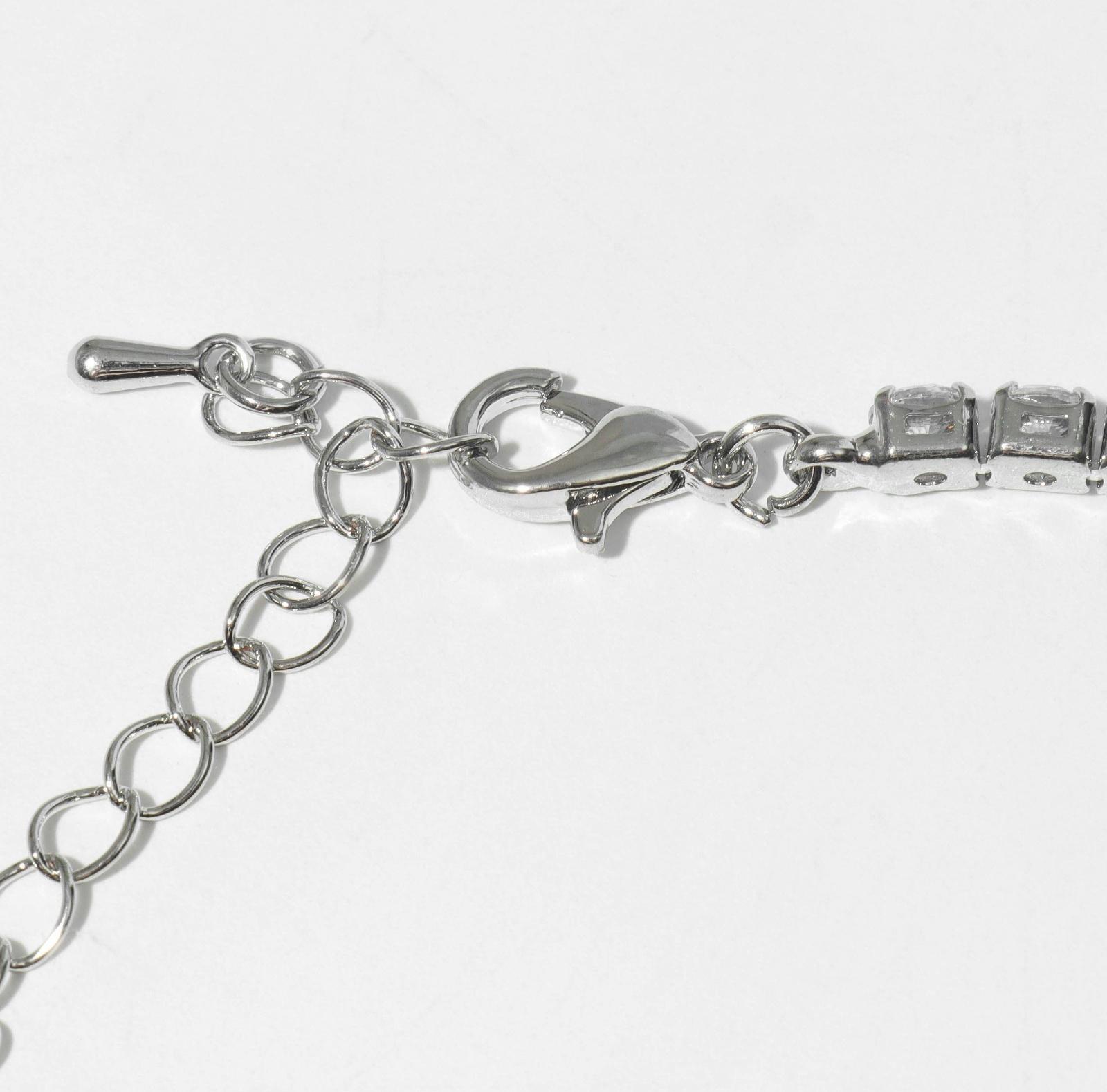 Колье со стразами 