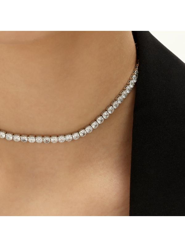 Колье со стразами 