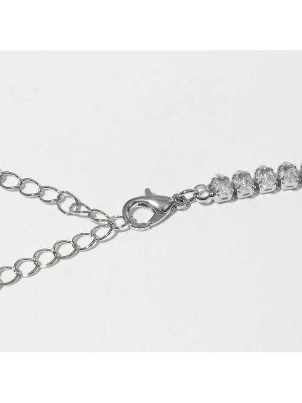 Колье со стразами 