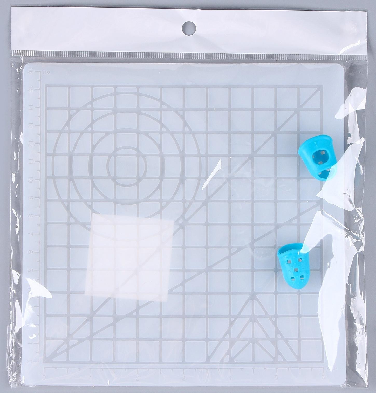 Трафарет-коврик для 3Д ручек «Фигуры», 2 напальчника