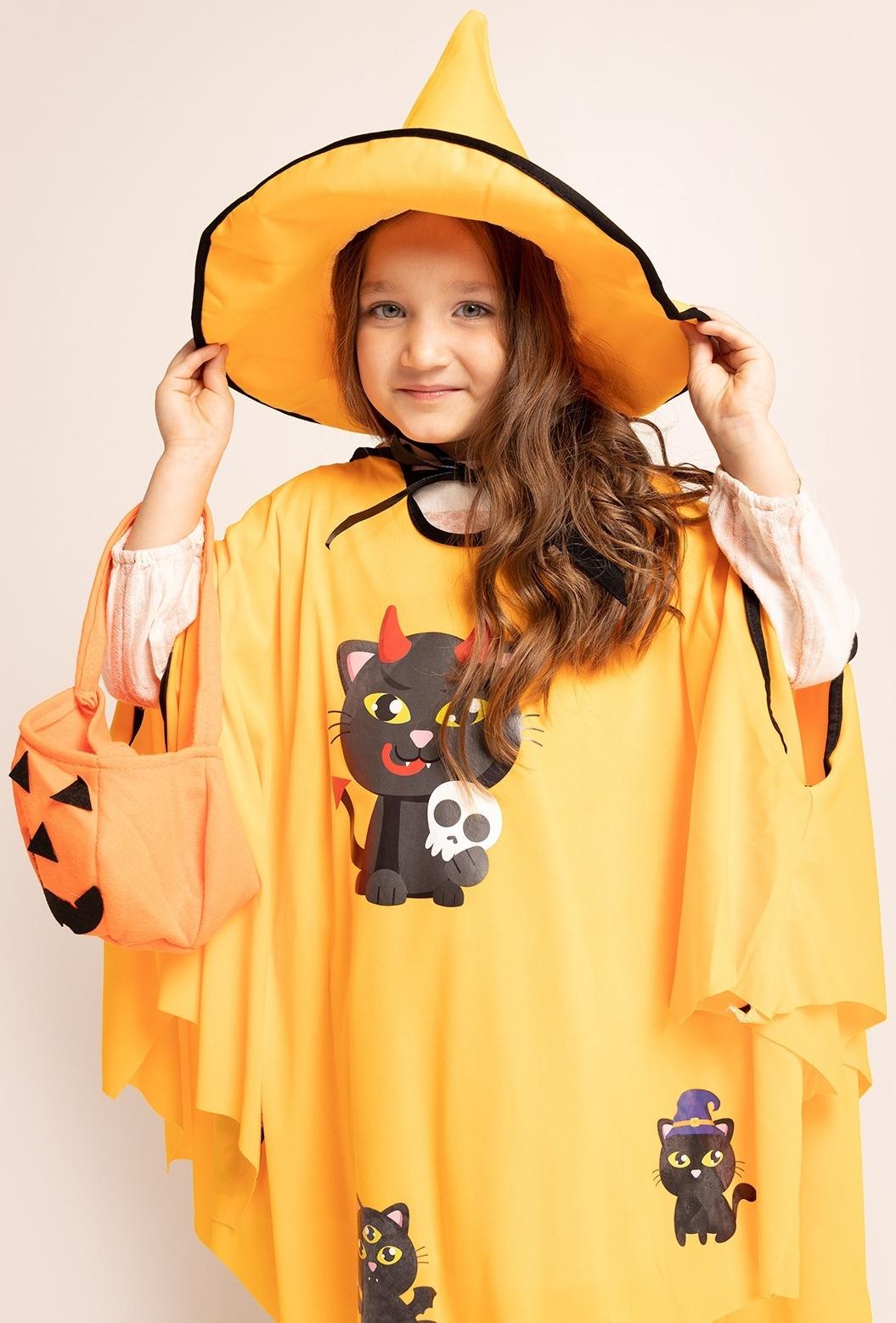 Карнавальный набор «Сладость или гадость?», цвет оранжевый