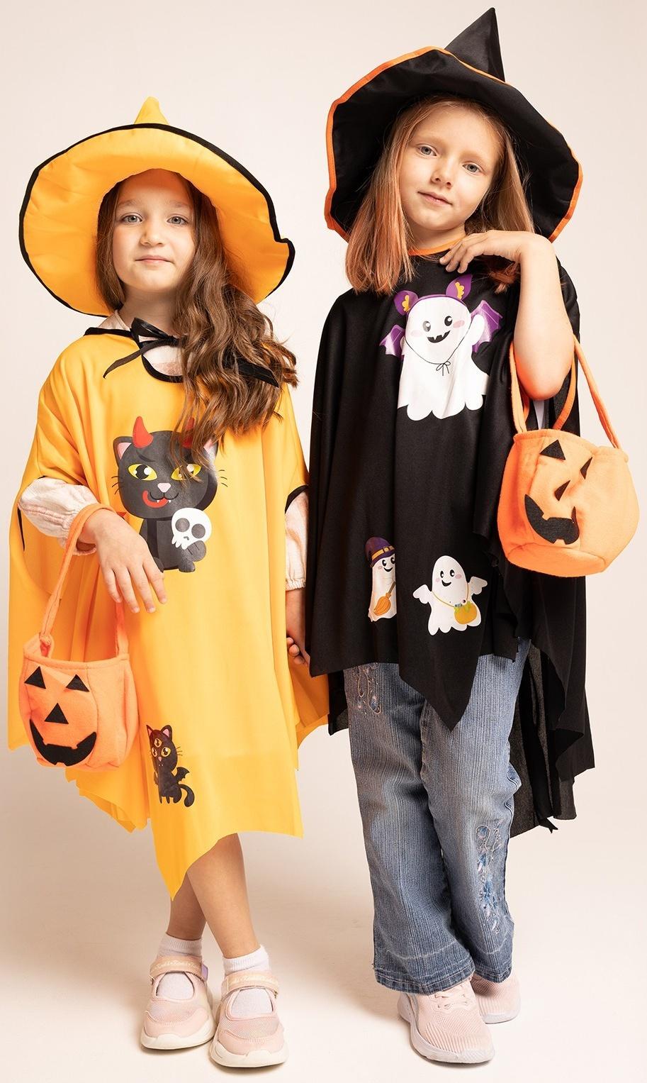 Карнавальный набор «Сладость или гадость?», цвет оранжевый