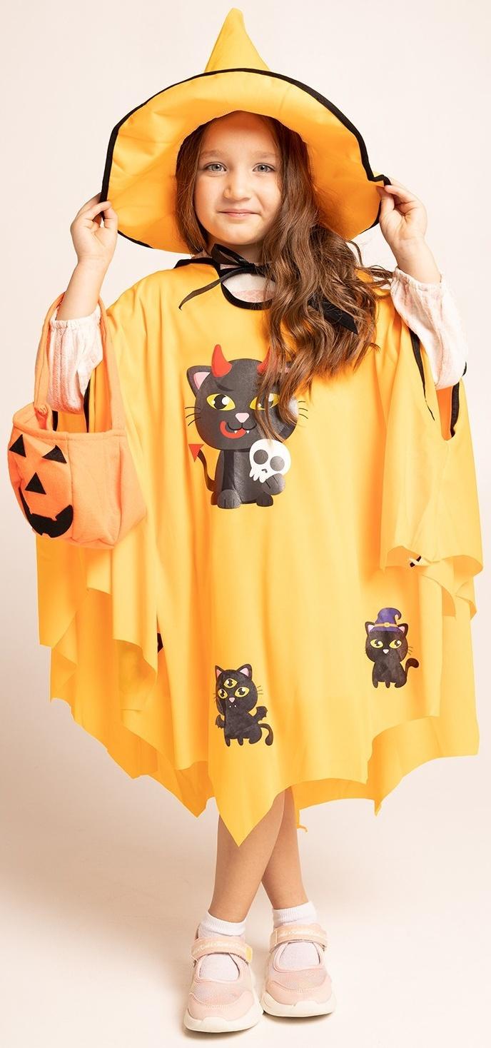 Карнавальный набор «Сладость или гадость?», цвет оранжевый