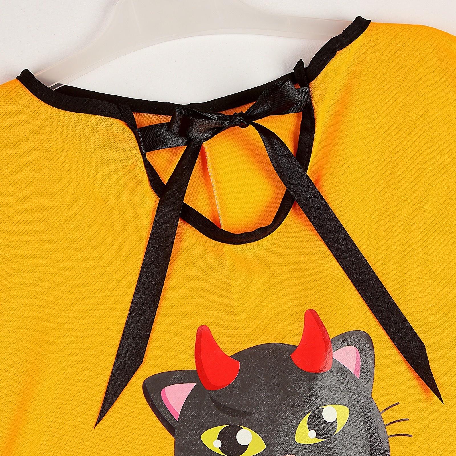 Карнавальный набор «Сладость или гадость?», цвет оранжевый