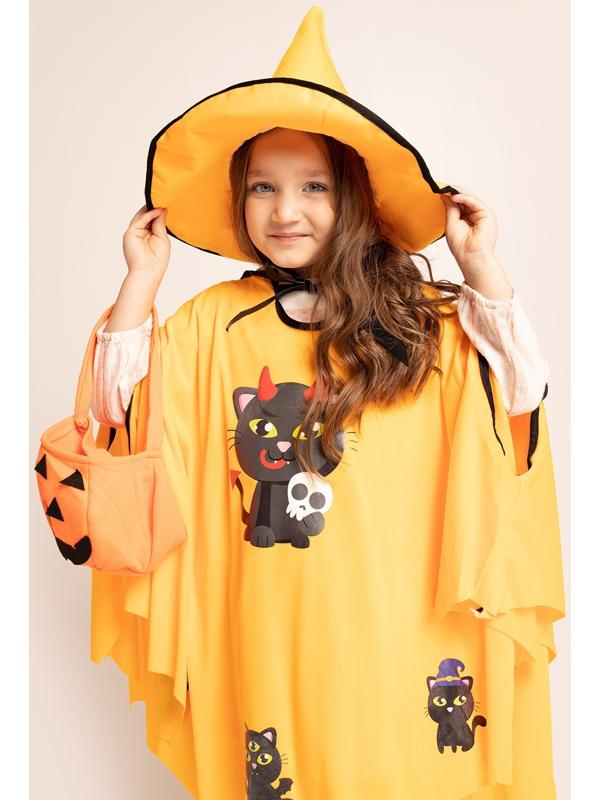 Карнавальный набор «Сладость или гадость?», цвет оранжевый