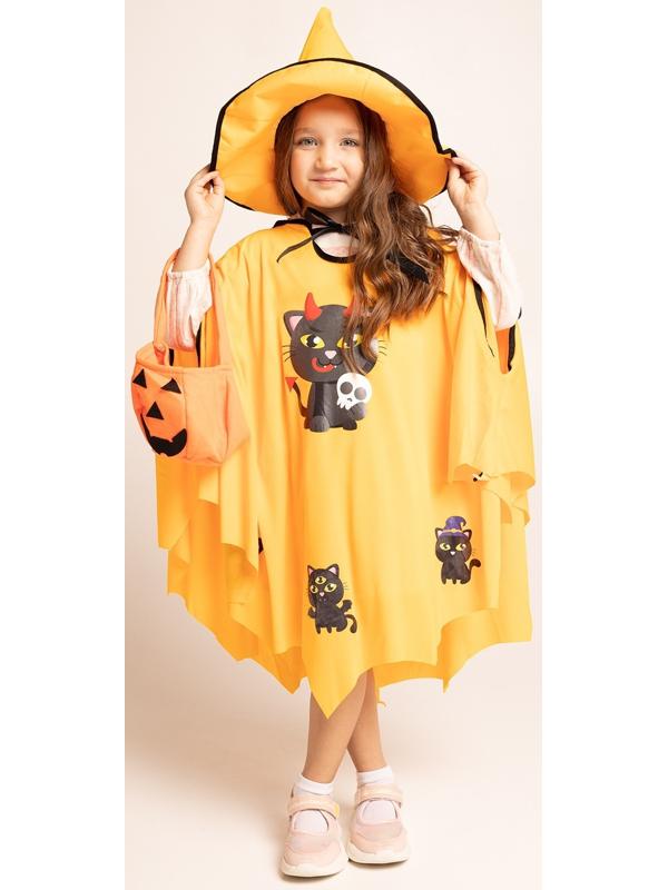 Карнавальный набор «Сладость или гадость?», цвет оранжевый