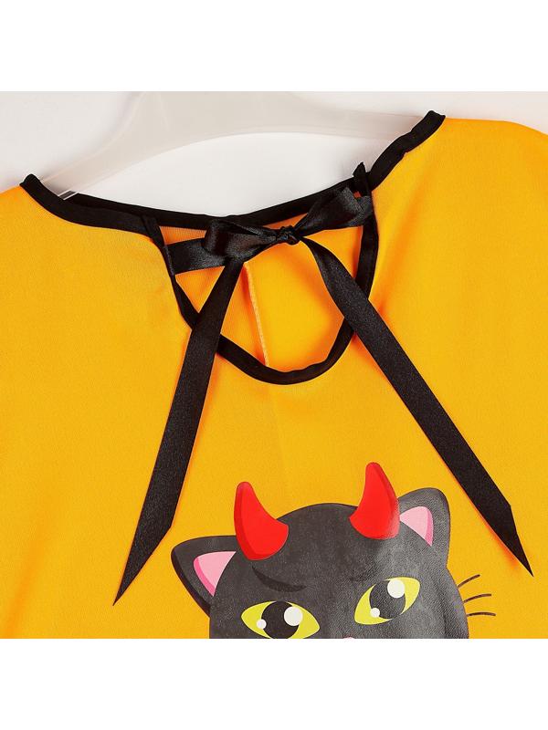 Карнавальный набор «Сладость или гадость?», цвет оранжевый