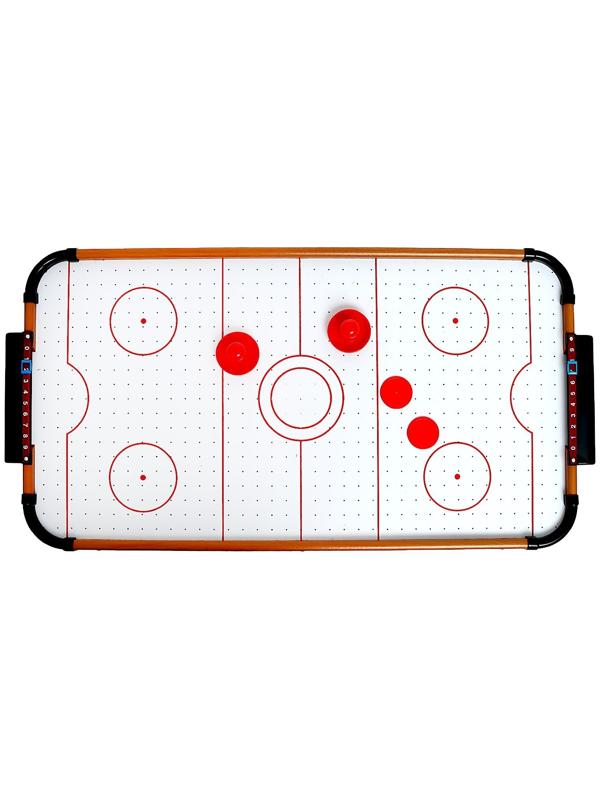 Настольный аэрохоккей «Лидер», работает от батареек