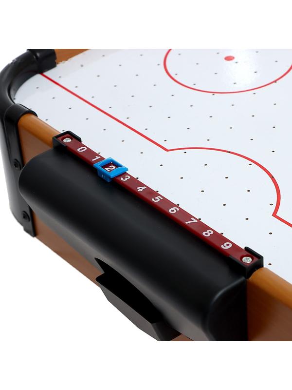 Настольный аэрохоккей «Лидер», работает от батареек