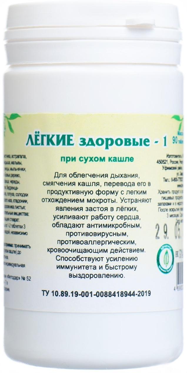 Таблетки при сухом кашле 