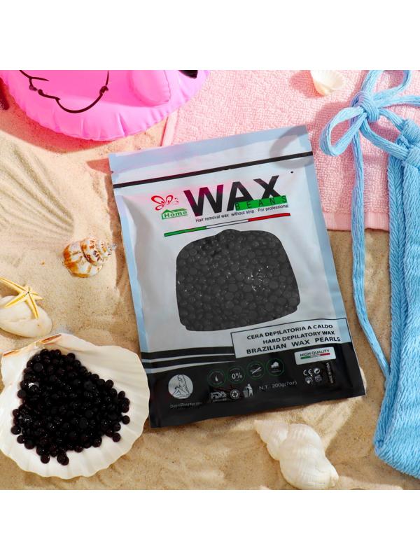 Воск для депиляции пленочный Exclusive Black, 200 грамм