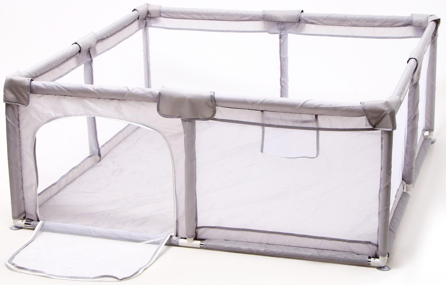 Манеж детский «Серый», 150х150х68 см