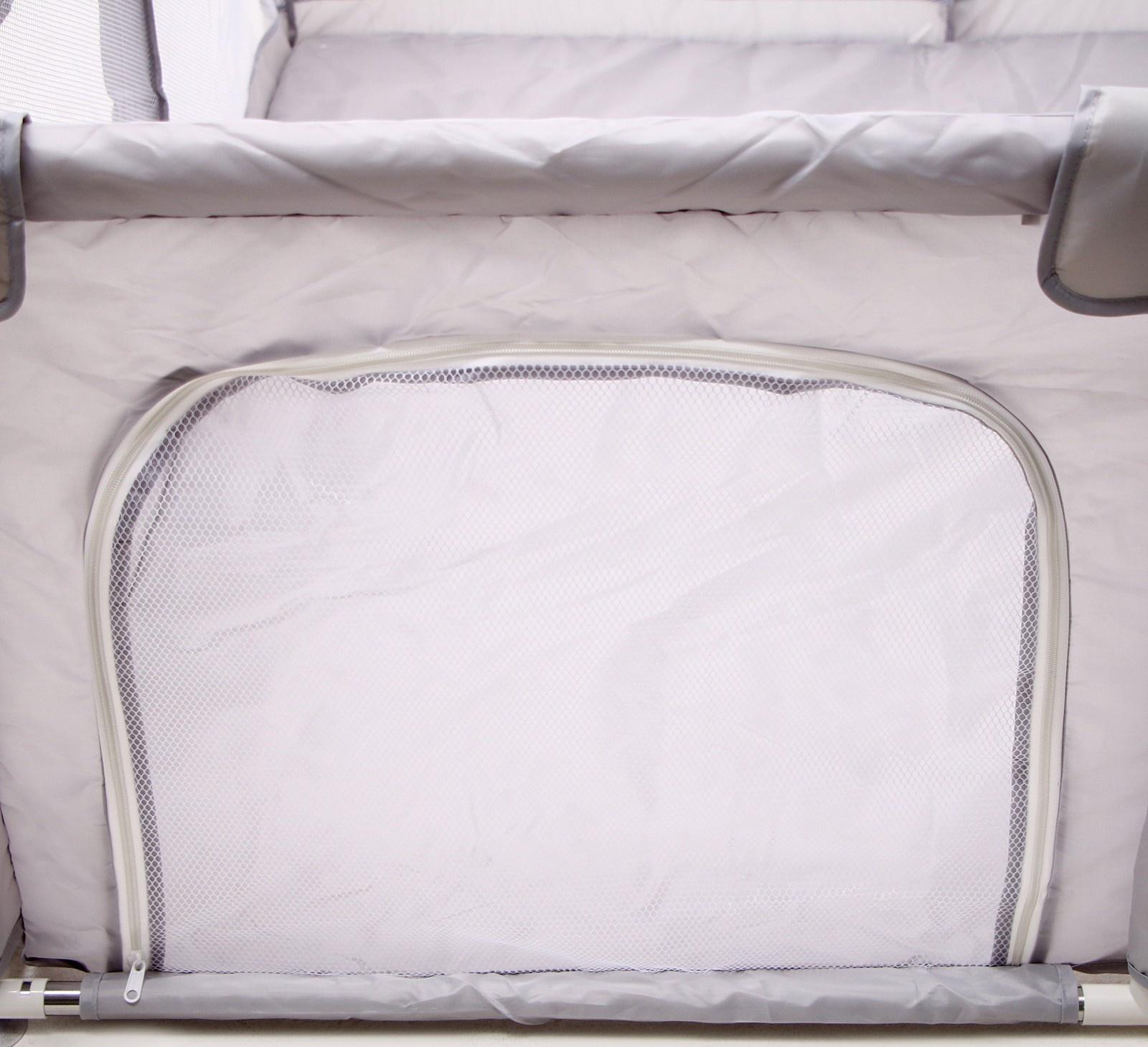 Манеж детский «Серый», 150х150х68 см