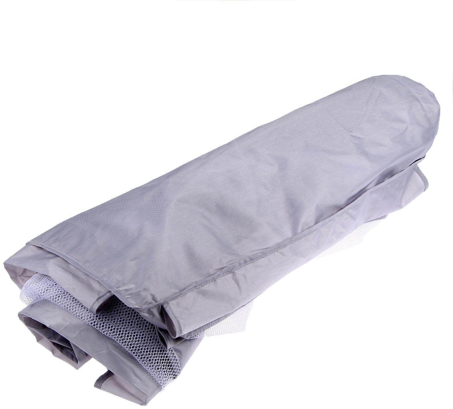 Манеж детский «Серый», 150х150х68 см