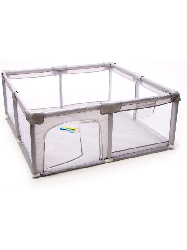 Манеж детский «Серый», 150х150х68 см
