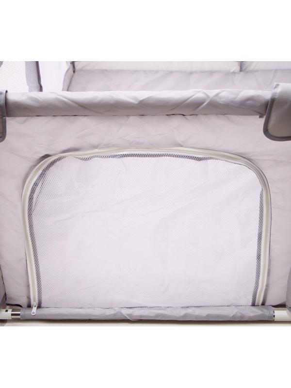 Манеж детский «Серый», 150х150х68 см