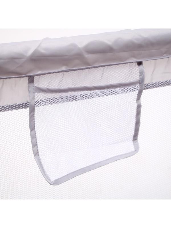 Манеж детский «Серый», 150х150х68 см