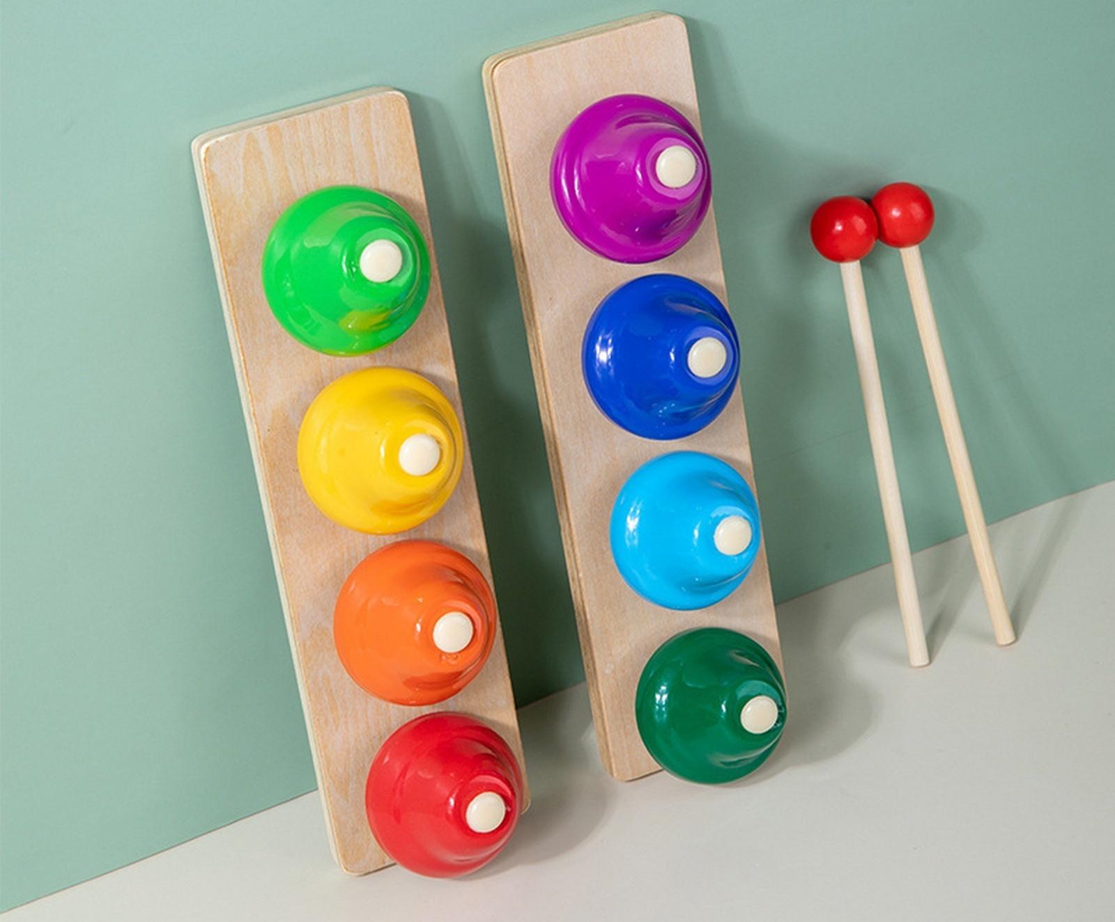 Музыкальная игрушка «Восьми тональные колокольчики» 23 × 6 × 12,5 см