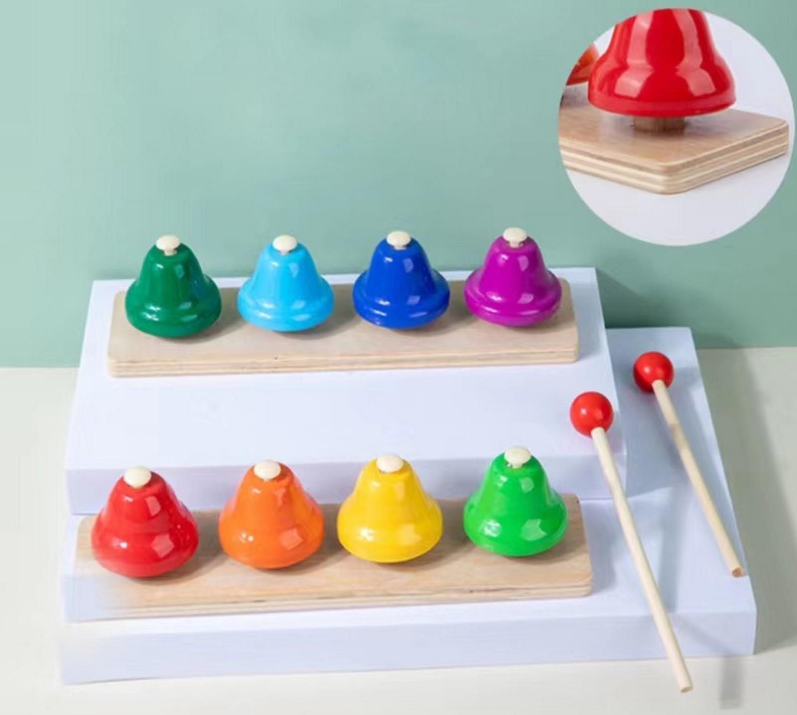 Музыкальная игрушка «Восьми тональные колокольчики» 23 × 6 × 12,5 см