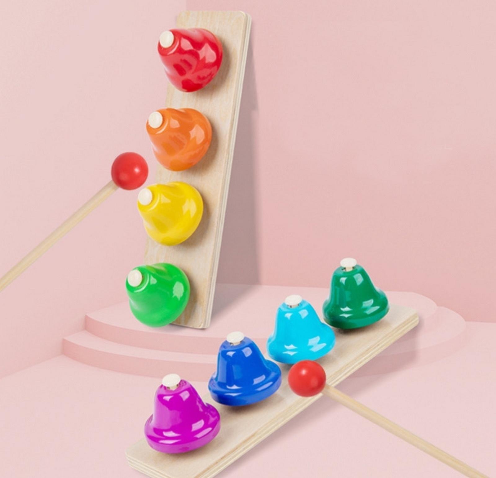 Музыкальная игрушка «Восьми тональные колокольчики» 23 × 6 × 12,5 см