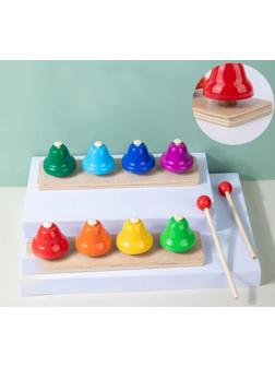 Музыкальная игрушка «Восьми тональные колокольчики» 23 × 6 × 12,5 см