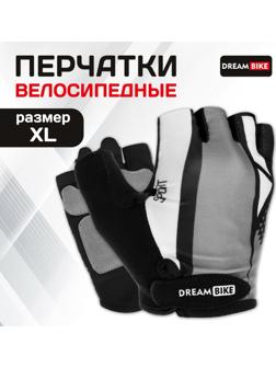 Перчатки велосипедные Dream Bike, с гелевыми вставками, мужские, р. XL