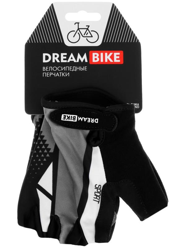 Перчатки велосипедные Dream Bike, с гелевыми вставками, мужские, р. XL