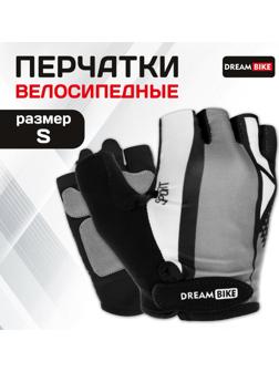 Перчатки велосипедные Dream Bike, с гелевыми вставками, мужские, р. S