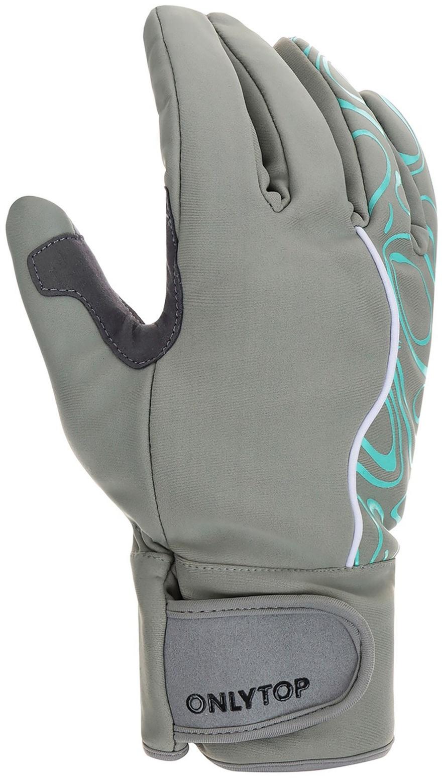 Перчатки лыжные ONLYTOP модель 2099, р. L