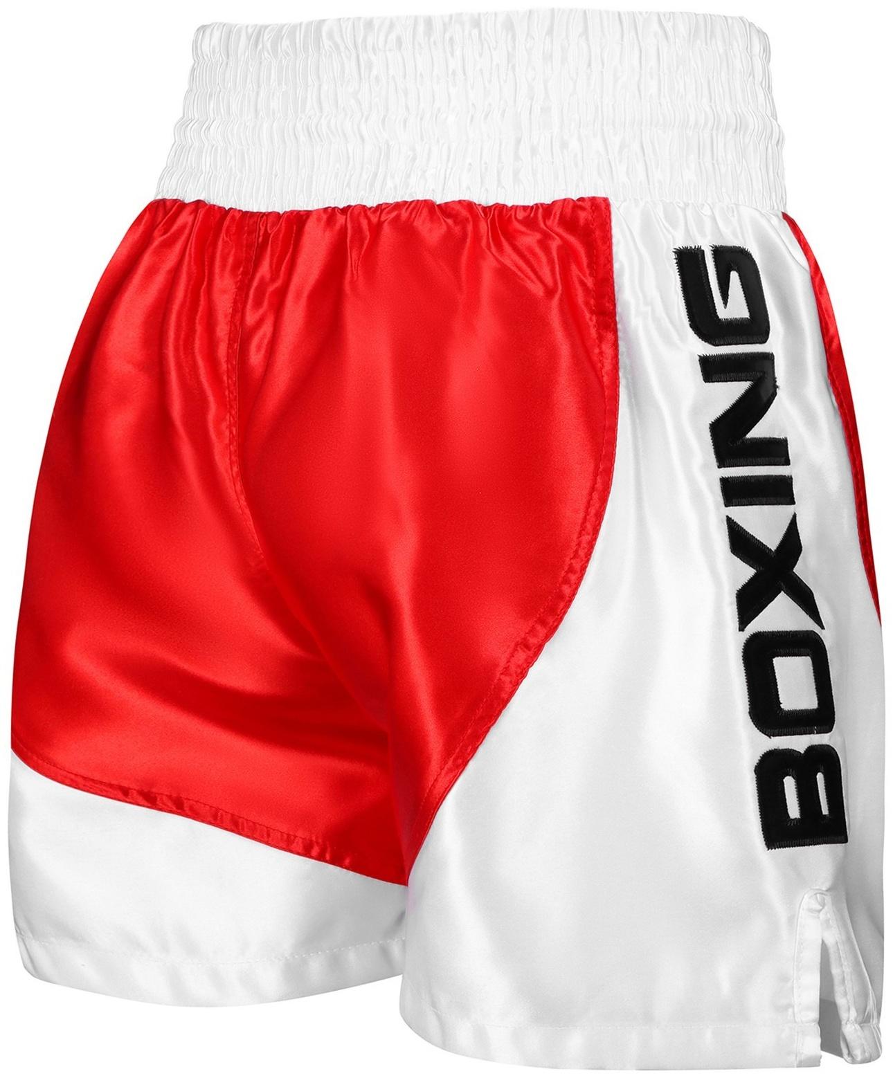 Шорты боксёрские FIGHT EMPIRE, ROUND, р. S, цвет красный