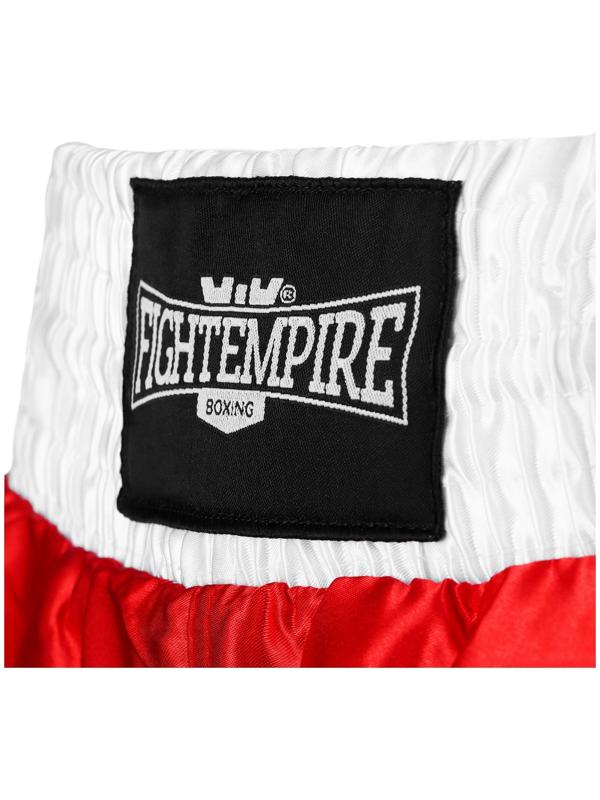 Шорты боксёрские FIGHT EMPIRE, ROUND, р. S, цвет красный