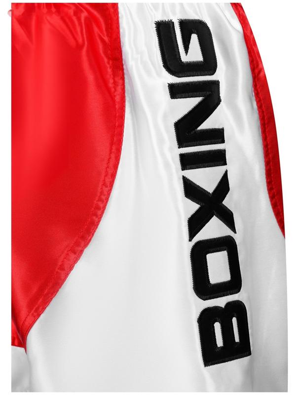 Шорты боксёрские FIGHT EMPIRE, ROUND, р. S, цвет красный