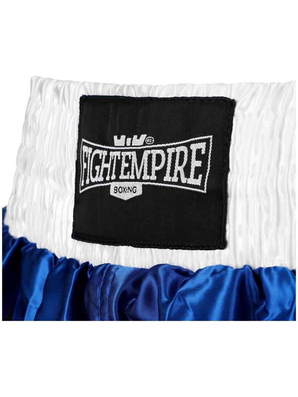 Шорты боксёрские FIGHT EMPIRE, ROUND, р. L, цвет синий