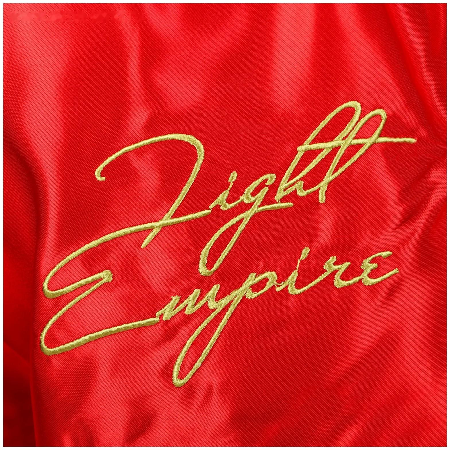 Шорты для тайского бокса FIGHT EMPIRE, р. S, цвет красный