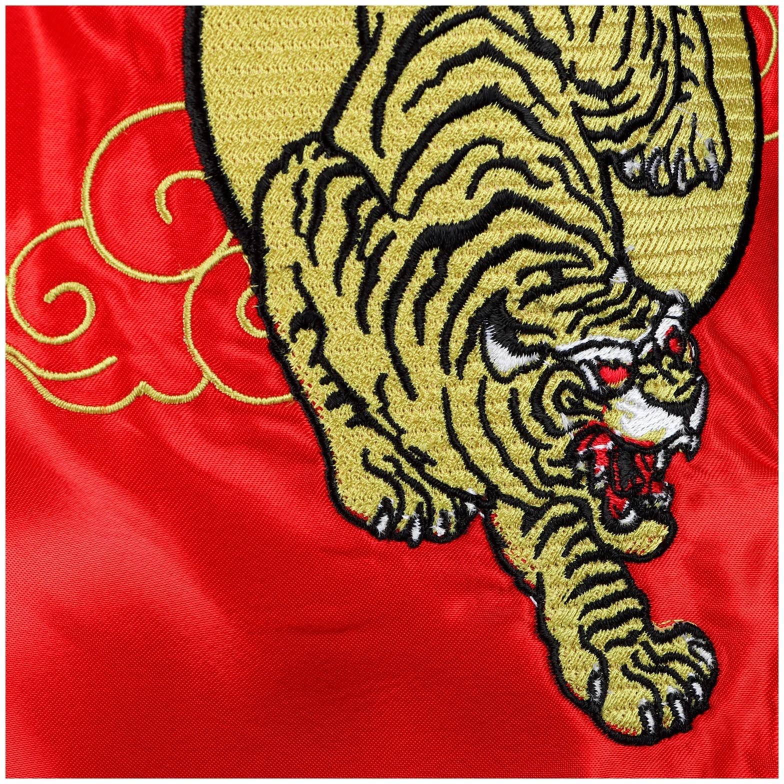 Шорты для тайского бокса FIGHT EMPIRE, р. S, цвет красный