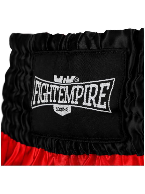 Шорты для тайского бокса FIGHT EMPIRE, р. M, цвет красный
