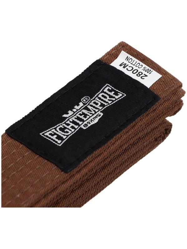 Пояс для кимоно FIGHT EMPIRE, длина 2,8 м, цвет коричневый