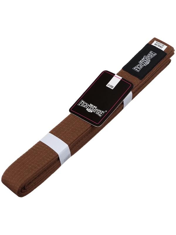 Пояс для кимоно FIGHT EMPIRE, длина 2,8 м, цвет коричневый