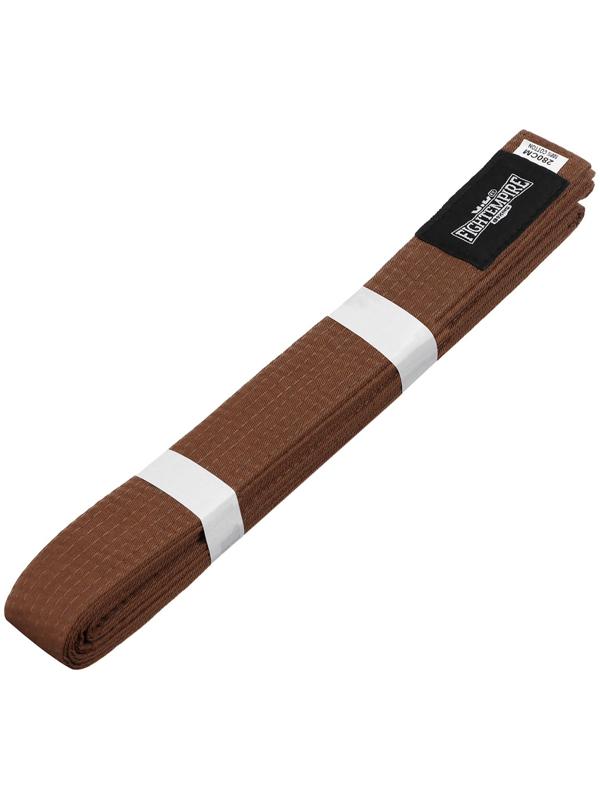 Пояс для кимоно FIGHT EMPIRE, длина 2,8 м, цвет коричневый